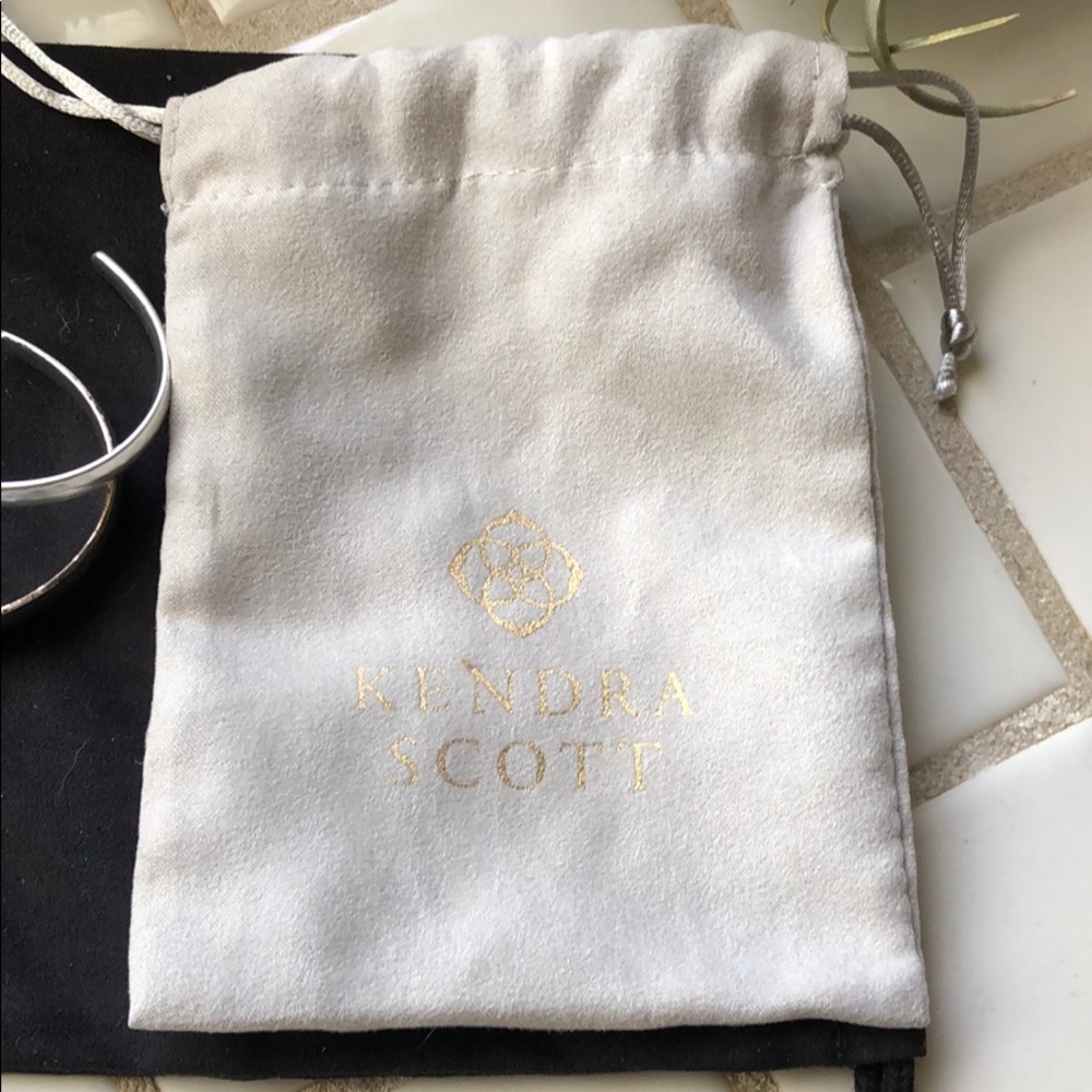 Kendra Scott Hammered Metal Stackable Bracelets - image 3